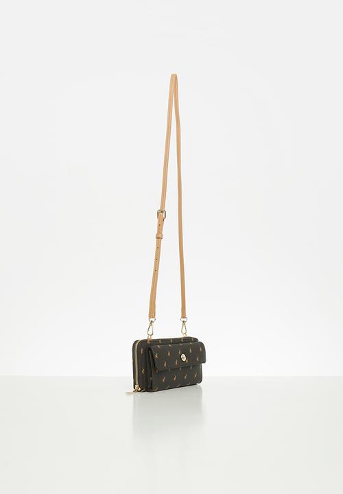 POLO - Polo iconic phone sling - brown