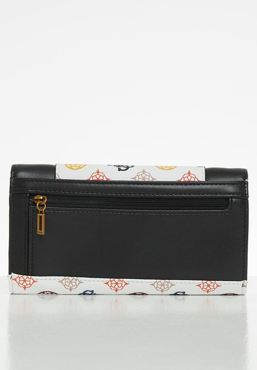 GUESS - Noelle slg multi clutch - white