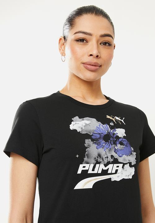 PUMA - Evide graphic tee - black