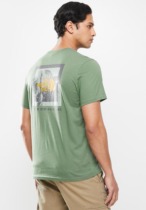 The North Face - Mens new climb tee - laurel wreath green
