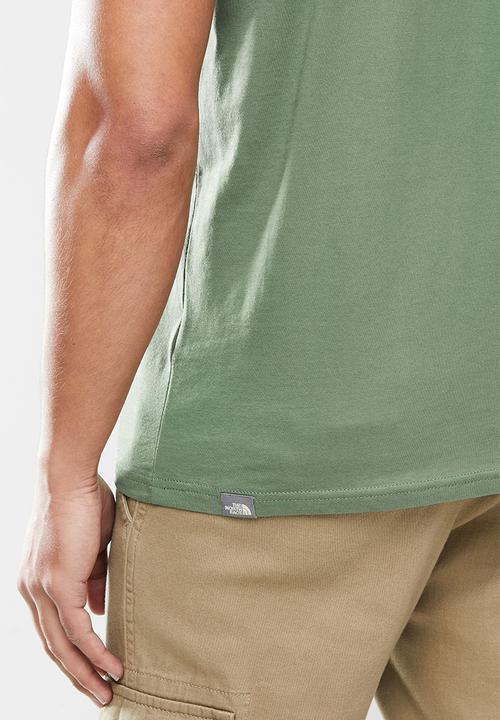 The North Face - Mens new climb tee - laurel wreath green