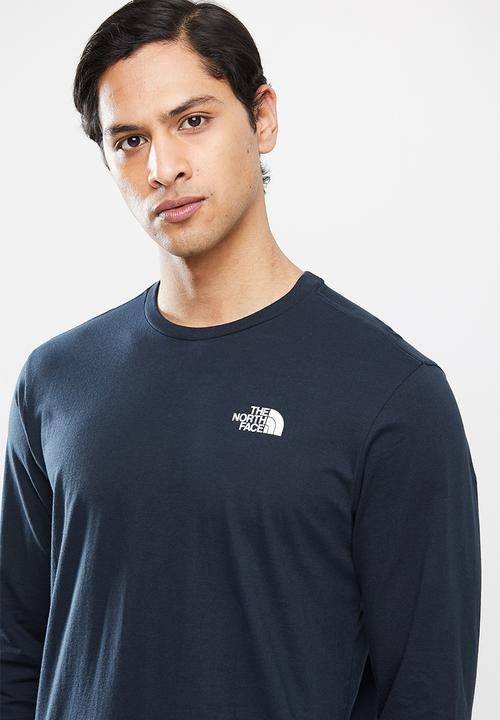The North Face - Long sleeve simple dome tee - navy
