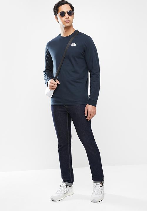 The North Face - Long sleeve simple dome tee - navy