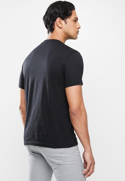 POLO - Cory crest short sleeve tee - black