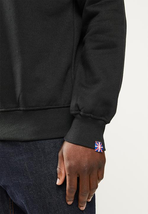 Lonsdale - Basic crew sweater - black