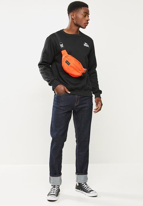 Lonsdale - Basic crew sweater - black