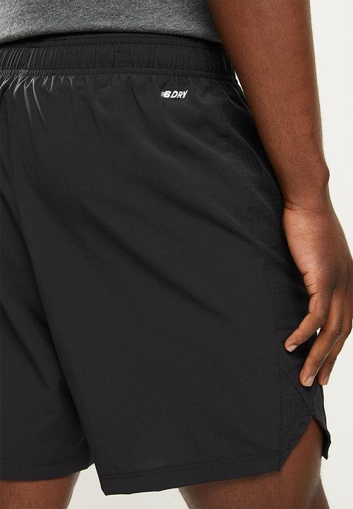 New Balance  - Tenacity 7in short print - black
