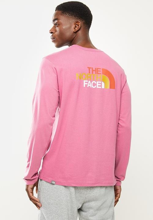 The North Face - Long sleeve easy tee - mauve