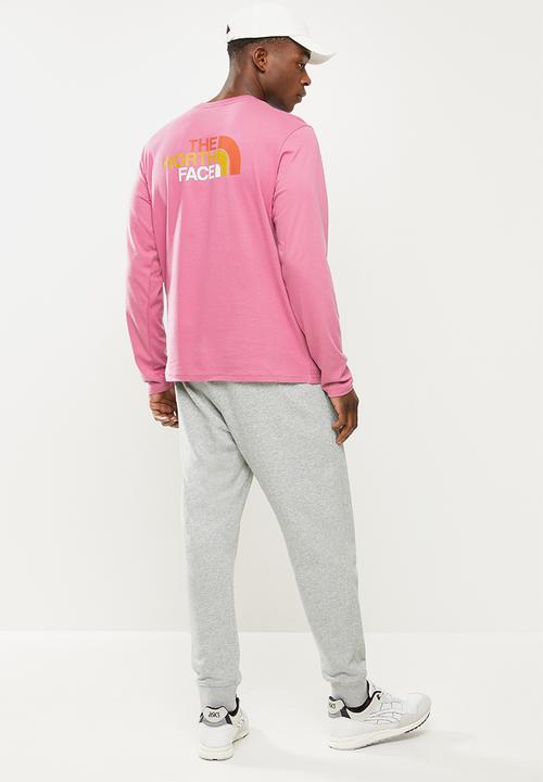 The North Face - Long sleeve easy tee - mauve