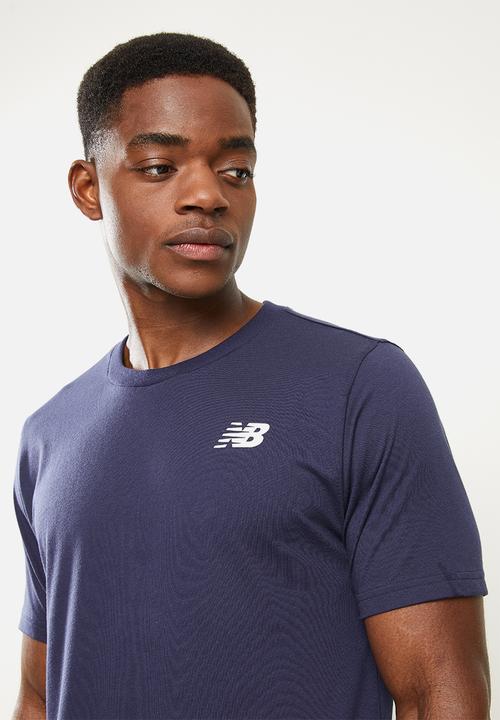 New Balance  - Nb classics core arch tee - navy