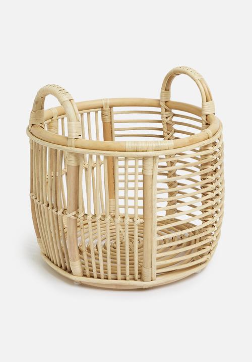 Sixth Floor - Rattan toy basket - natural