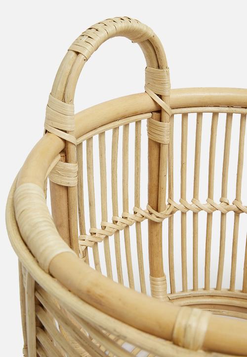 Sixth Floor - Rattan toy basket - natural