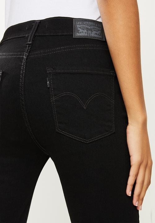Levi’s® - 720 High rise super skinny hypersoft - black