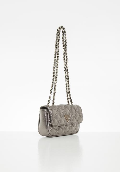 GUESS - Cessily micro mini - pewter