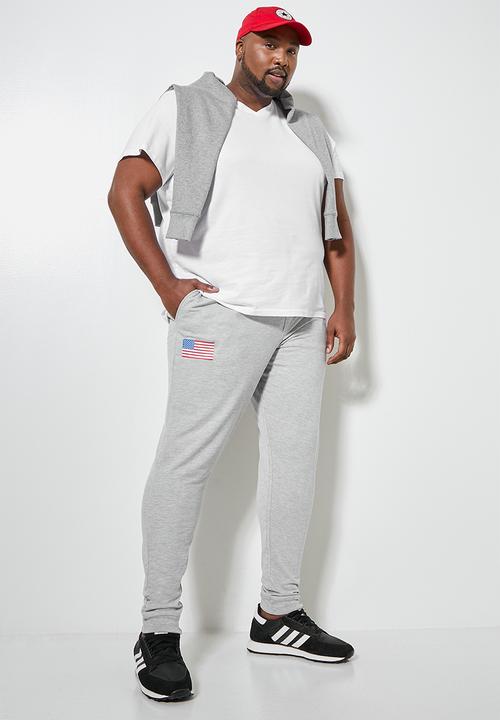 Superbalist - Plus slim nasa sweatpants - grey