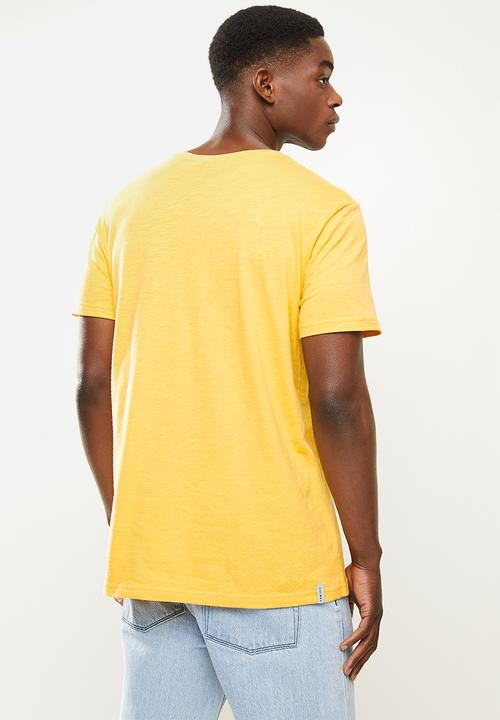 Holmes Bro's - Ubuntu short sleeve tee - mustard