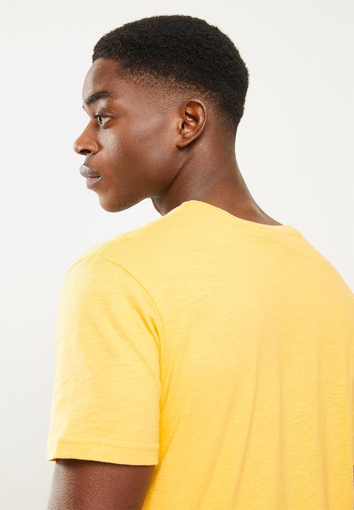 Holmes Bro's - Ubuntu short sleeve tee - mustard
