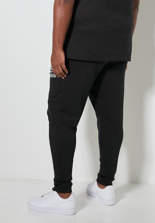 Superbalist - Plus slim nasa sweatpants - black