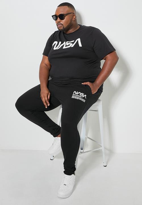 Superbalist - Plus slim nasa sweatpants - black