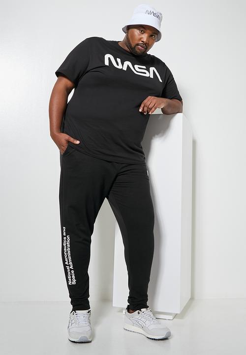Superbalist - Plus slim nasa sweatpants - black