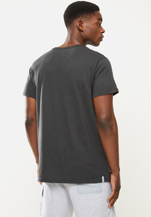 Holmes Bro's - Rainbow circle short sleeve tee - charcoal