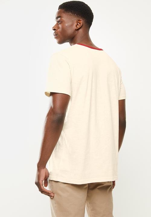 Holmes Bro's - Wild one short sleeve tee - bone