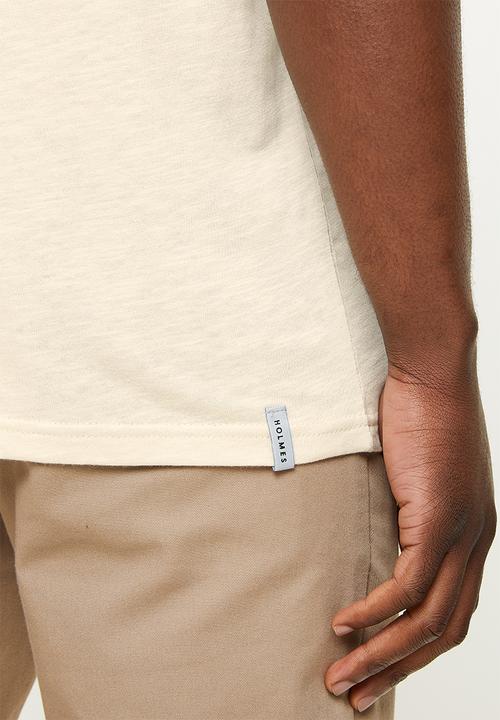 Holmes Bro's - Wild one short sleeve tee - bone