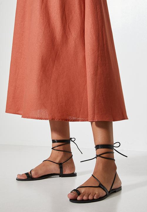 VELVET - Linen woven pull on a line - brick