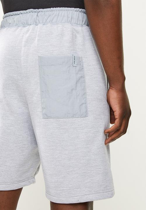 Holmes Bro's - Cargo fleece short - grey