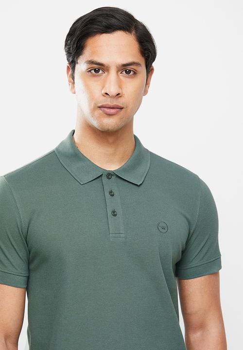 Hi-Tec - Pique polo - olive