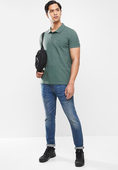 Hi-Tec - Pique polo - olive