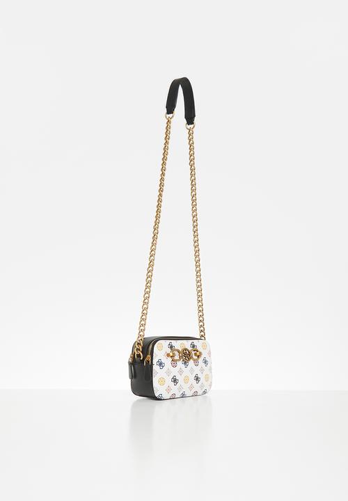 GUESS - Noelle crossbody camera - white