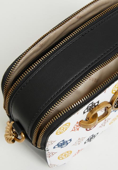 GUESS - Noelle crossbody camera - white