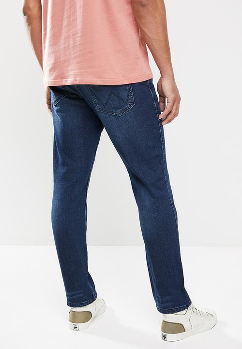 Wrangler - Greensboro regular tapered jeans - blue