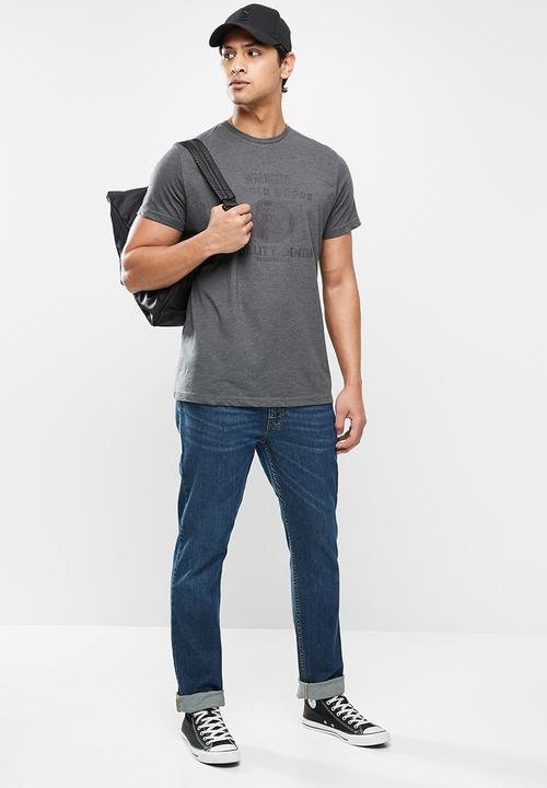 Wrangler - Rugged goods t - dark grey