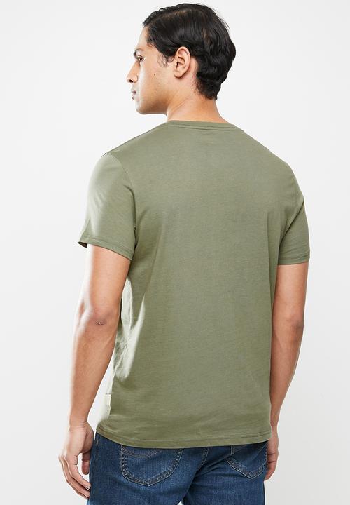 Wrangler - Bubble gum t - olive