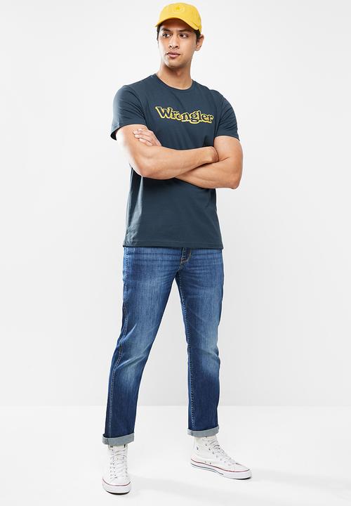 Wrangler - Bubble gum t - blue