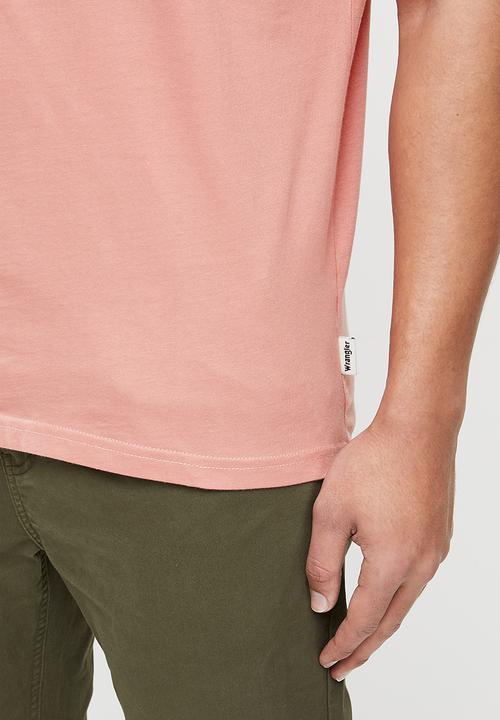 Wrangler - Rugged goods t - pink 