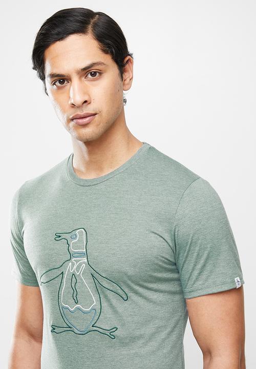 Original Penguin - Embroidered pete tee - green 