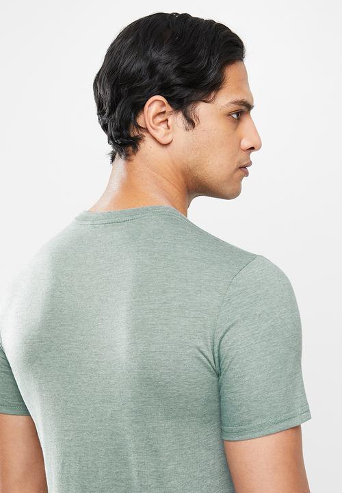 Original Penguin - Embroidered pete tee - green 