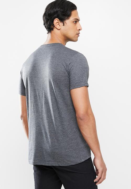 Fox - Simpler times short sleeve tee - heather black