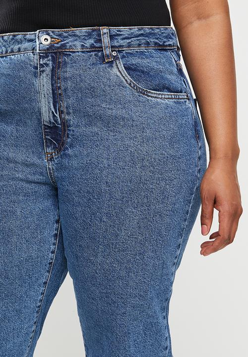 Cotton On - Curve dad jean - blue