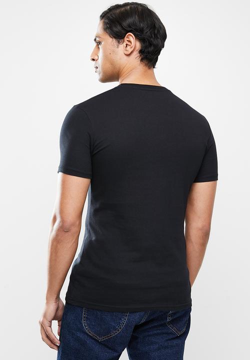 Original Penguin - Embroidered tee - black