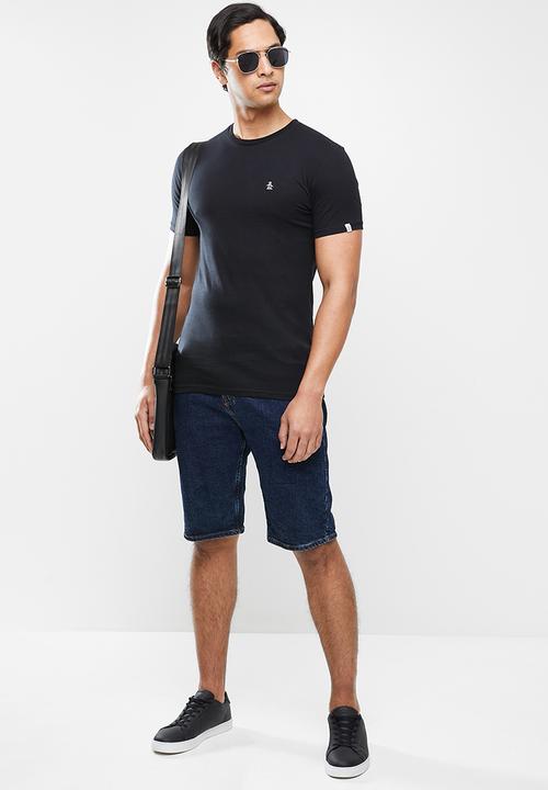 Original Penguin - Embroidered tee - black