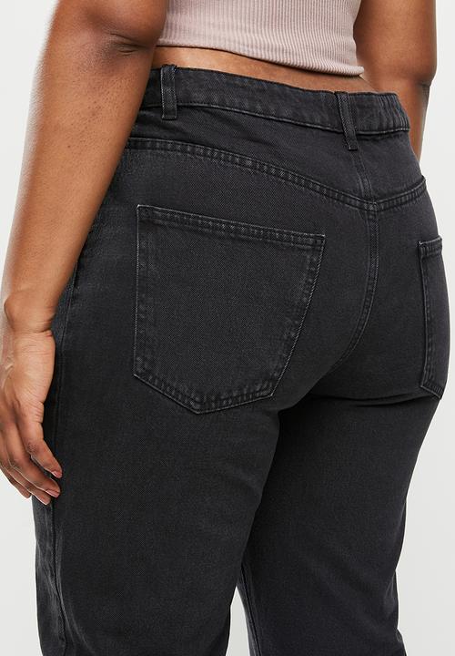 Cotton On - Curve dad jean - black