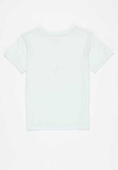 Original Penguin - Logo stamp tee - light blue