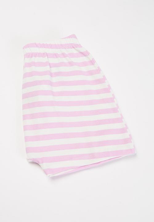 Cotton On - 3 Pack bundle harpa short sleeve flutter pyjama set - multi