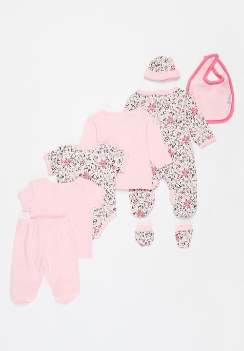 Pop Candy - Floral 8 piece set - pink