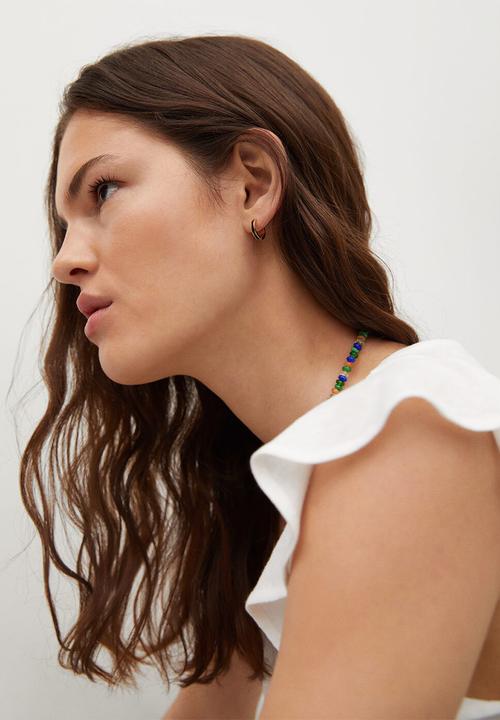 MANGO - T-shirt ane - natural
