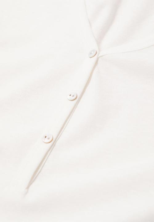 MANGO - T-shirt ane - natural